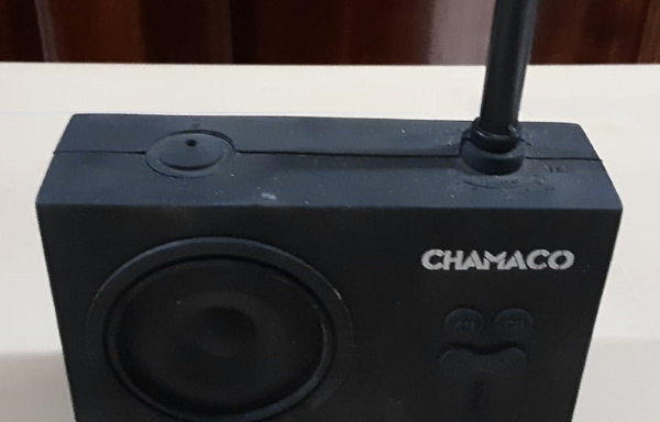 Mini radio Chamaco