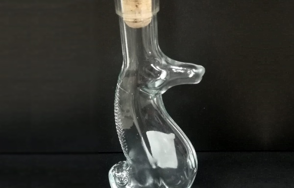 Bottiglia a forma testa di cavallo