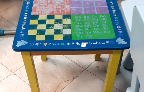 Tavolino per bambini