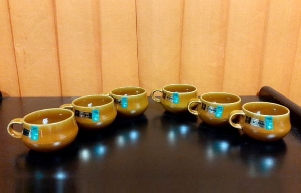 Set 6 tazze Ceramiche F. Pozzi