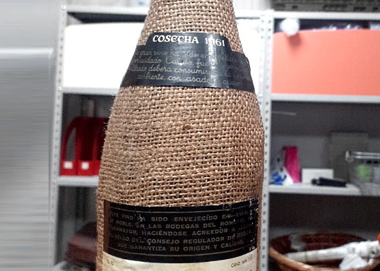 35642 Bottiglia di Vino RIOJA SIGLO 1961
