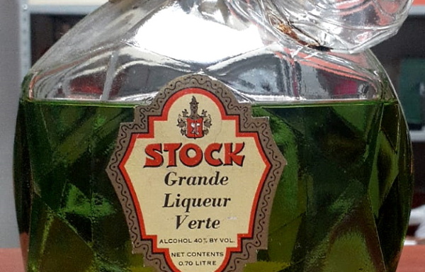 35643 Bottiglia STOCK Grande Liqueur Verte